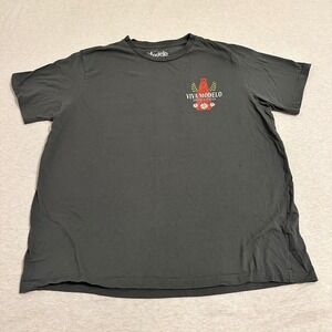 Cerveza Modelo Viva Modelo Graphic T-Shirt Mens XL Dark Gray Short Sleeve Cotton